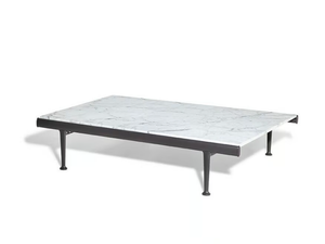 SOUVENIR D'ITALIE - Rectangular low marble coffee table _ Poltrona Frau